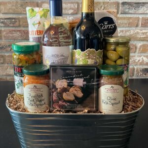 The Wine and Cheese Party Gift Basket