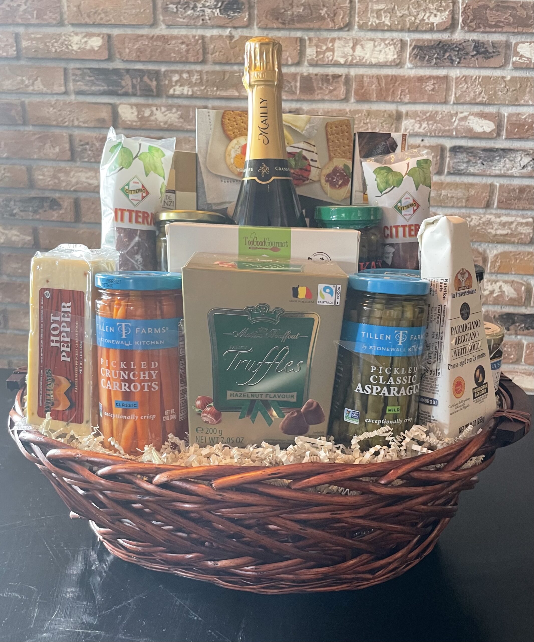 The Charcuterie Gift Basket