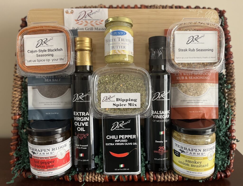 Italian Grill Master Gift Basket