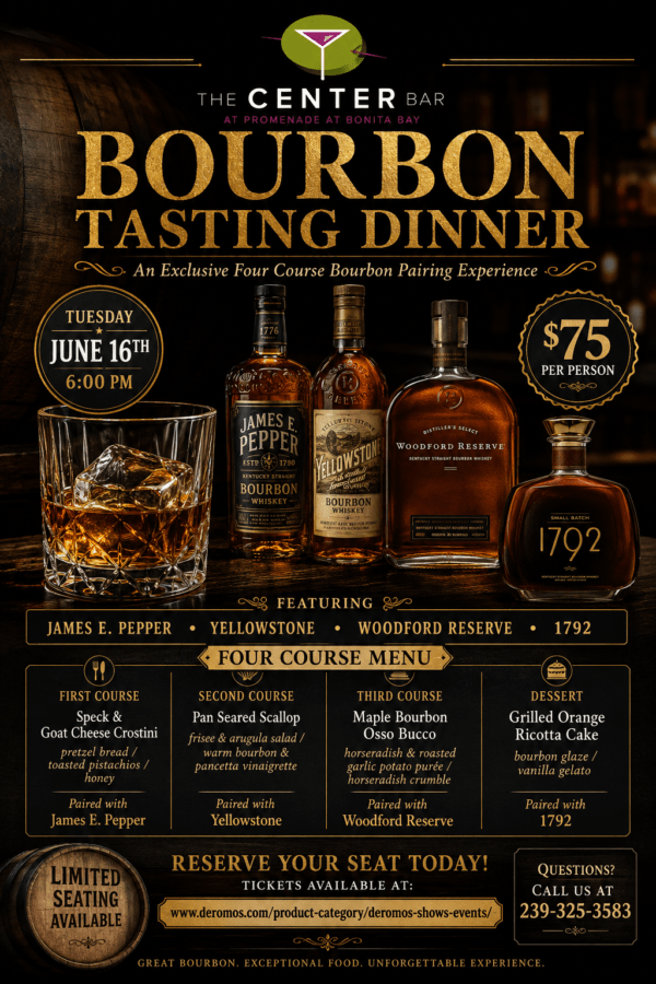 Bourbon Tasting Dinner 6/16/26